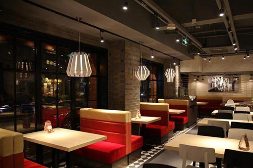 餐廳家具，餐廳卡座沙發(fā)