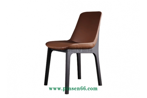 實(shí)木軟包餐廳椅子