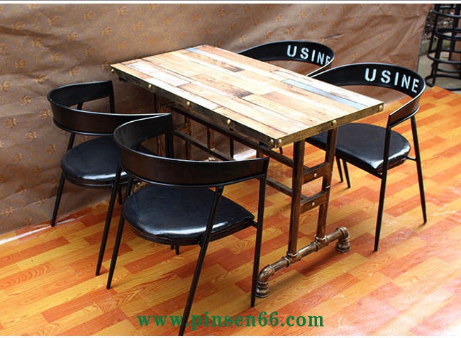 工業(yè)風(fēng)火鍋桌椅